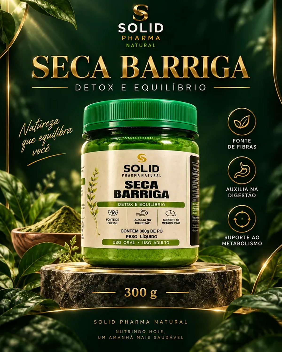 SECA BARRIGA 300 GR