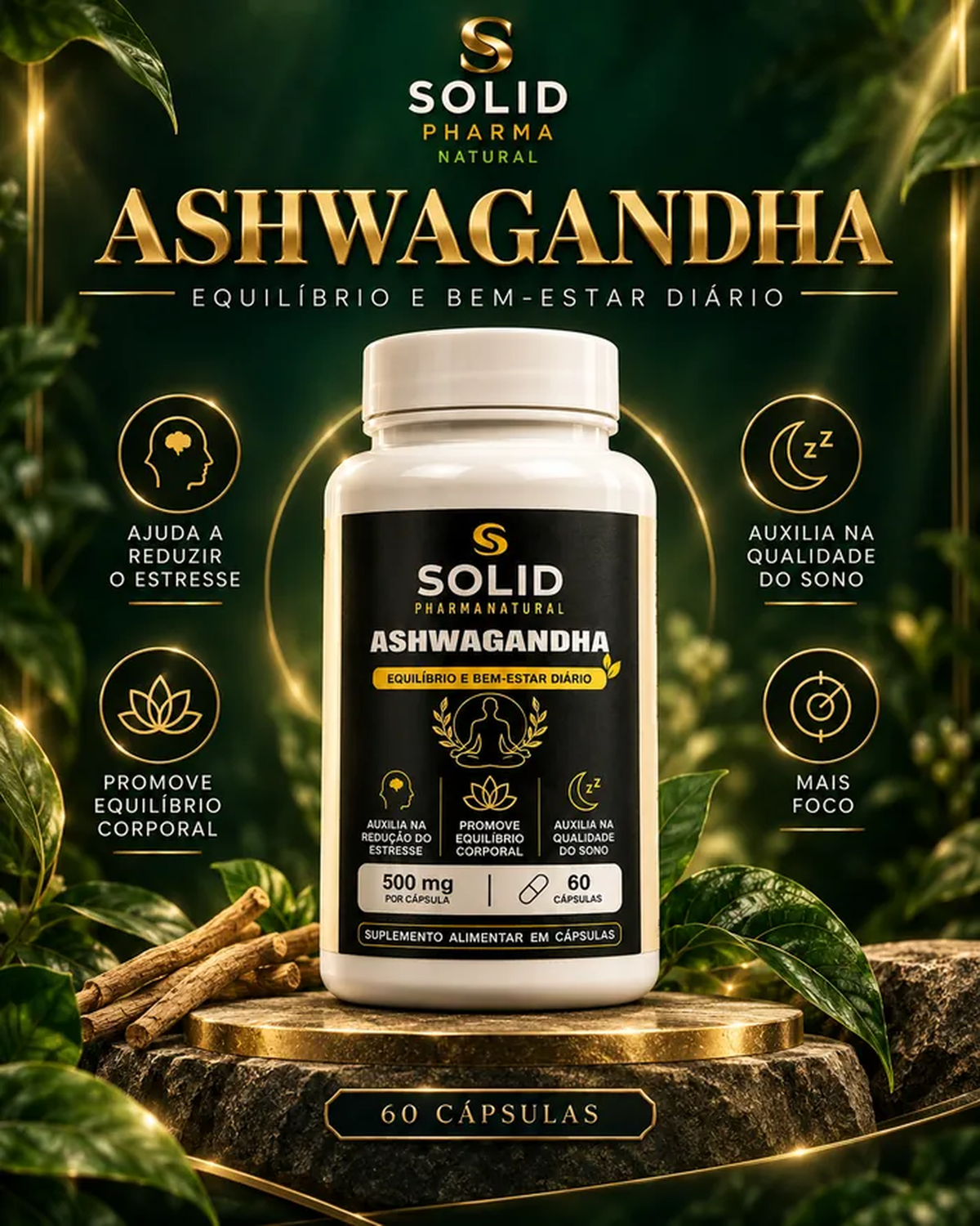 Ashwagandha 60 caps
